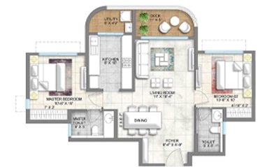 Purva Somerset House ground floor plan