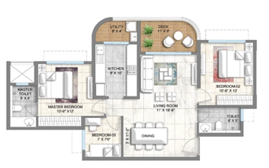 Purva Somerset House ground floor plan